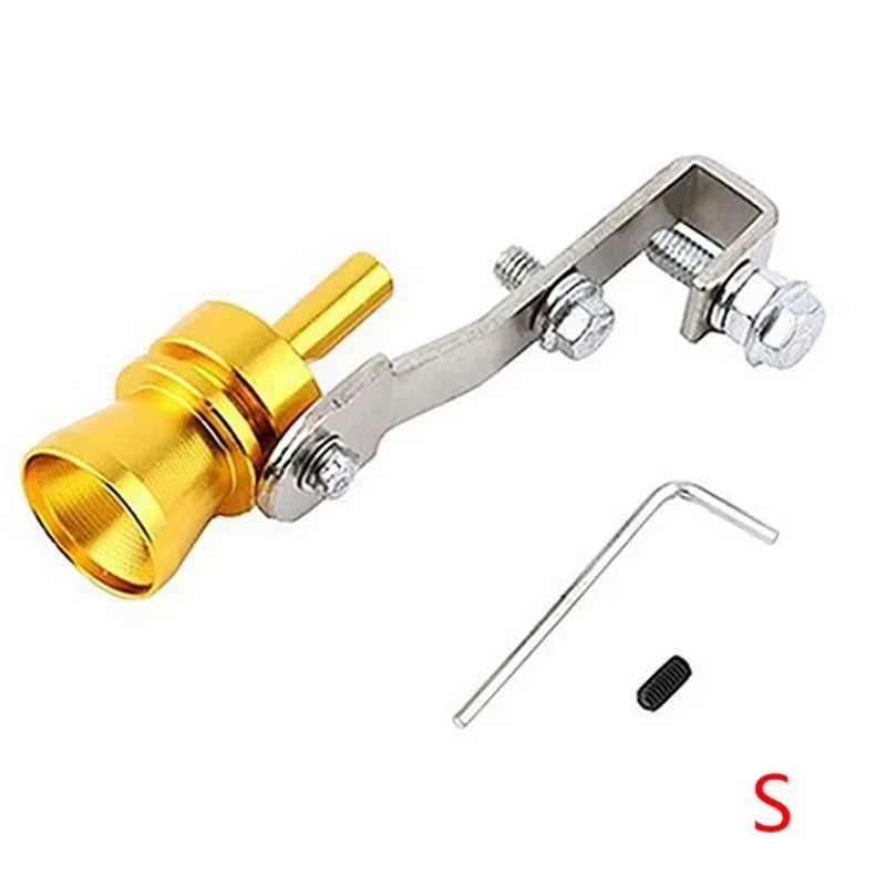 Universal Turbo Sound Simulator Whistle for Car Exhaust - Enhance Your Vehicle's Sound!