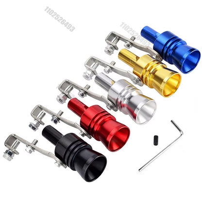 Universal Turbo Sound Simulator Whistle for Car Exhaust - Enhance Your Vehicle's Sound!